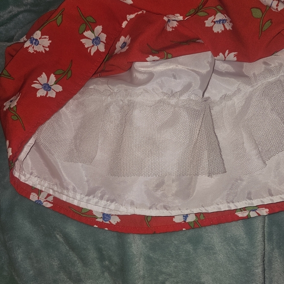 Lilt Red and White Scoop Neck Sundress - Picture 7 of 8